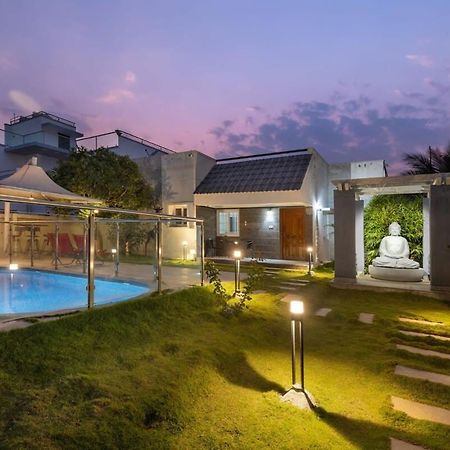 Blue Nest By Stayjadeparty Villalawn Hosūr المظهر الخارجي الصورة