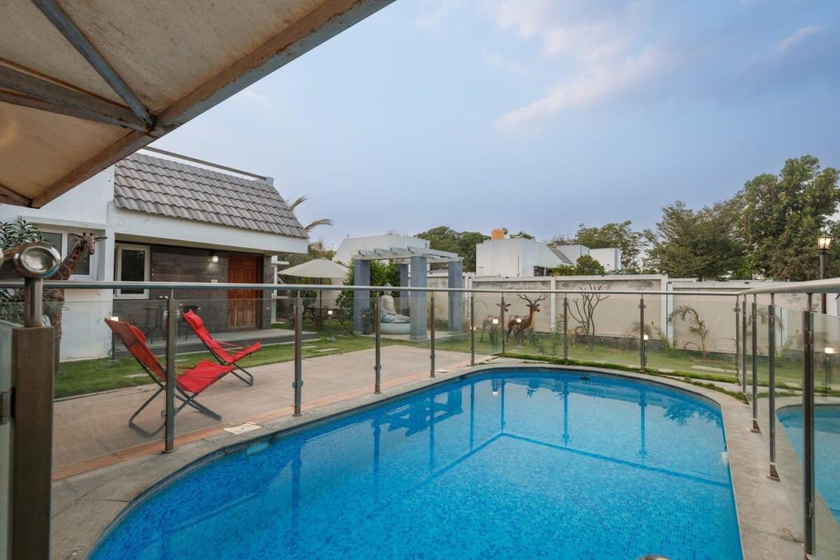 Blue Nest By Stayjadeparty Villalawn Hosūr المظهر الخارجي الصورة